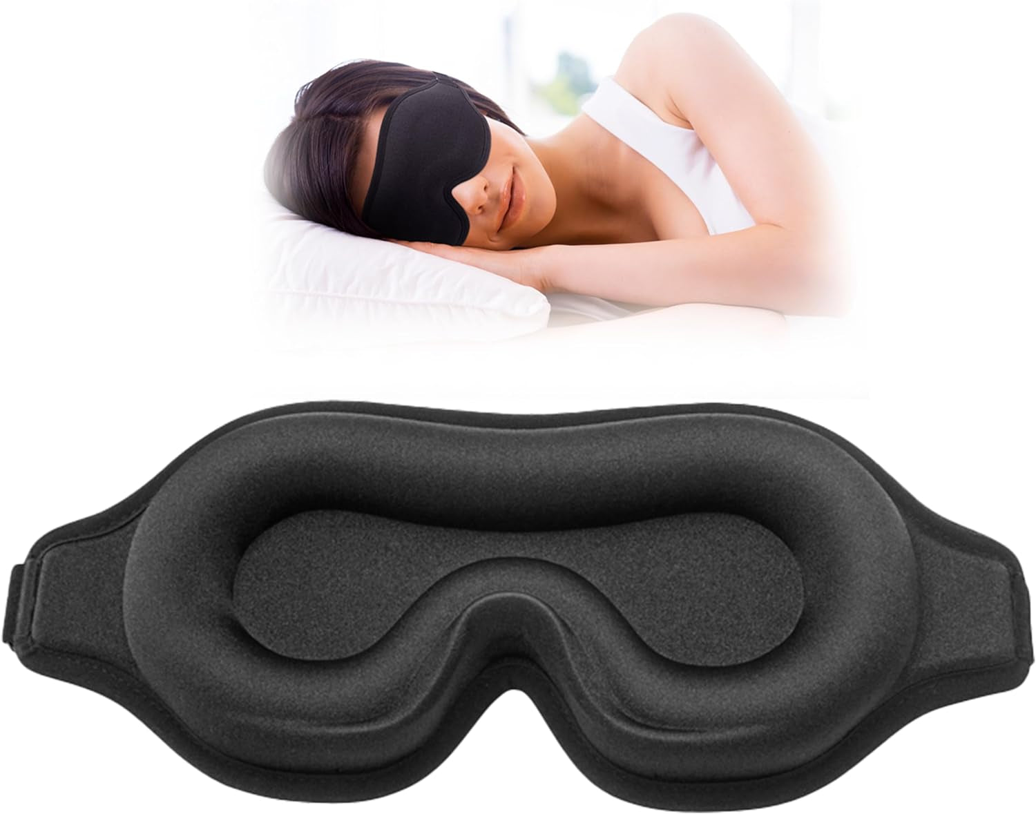 SD Tross 3D Sleep Mask for Side Sleeper