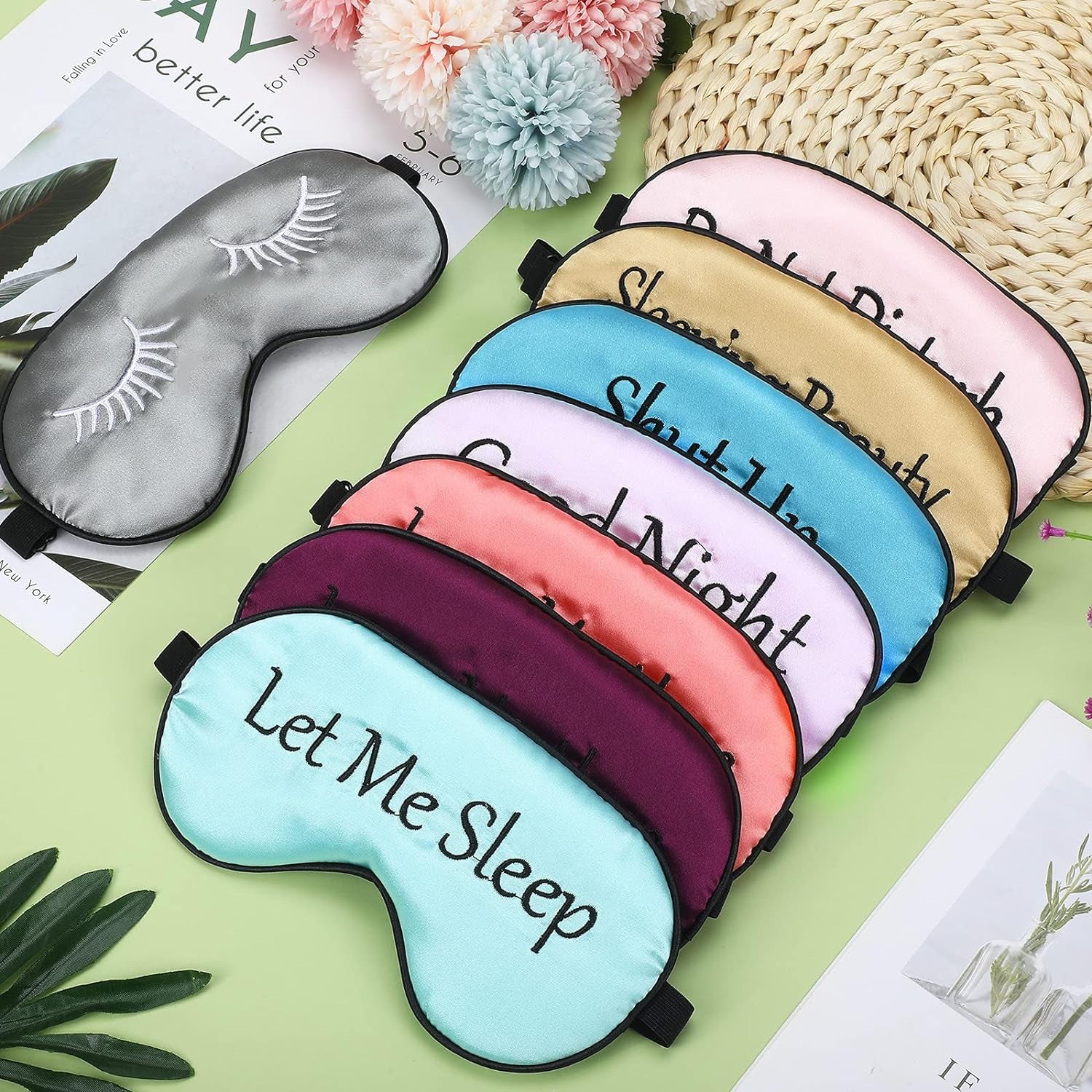 SD GEY Silk Sleep Mask 