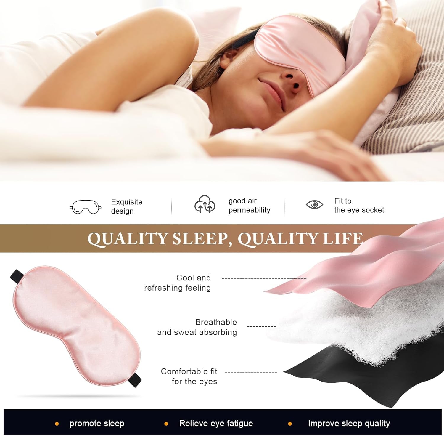 SD UZ Silk Sleep Mask 